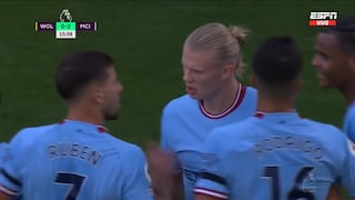 Es imparable: gol de Haaland para el 2-0 del Manchester City vs. Wolves [VIDEO]