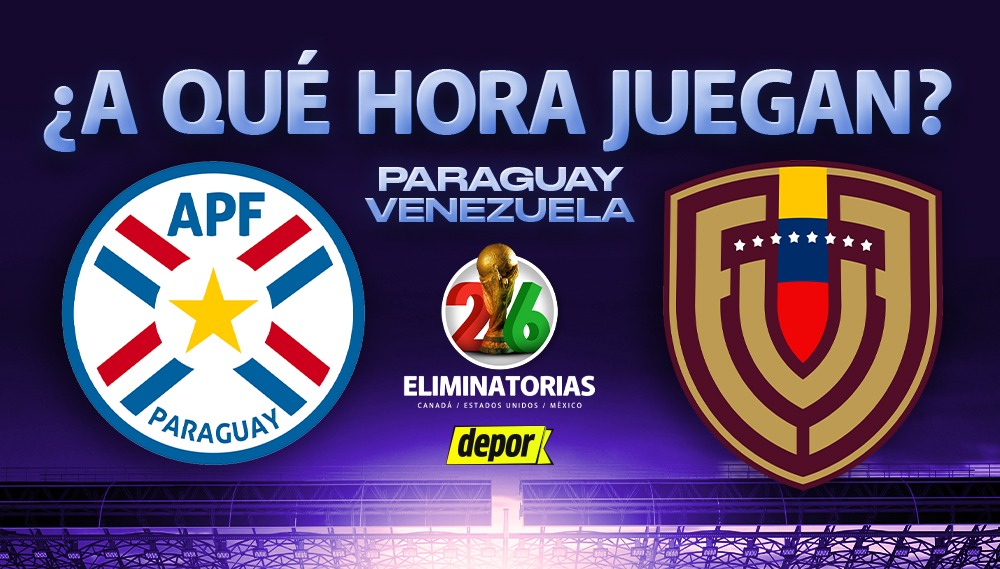 Paraguay vs. Venezuela por las Eliminatorias 2026. (Diseño: Depor)