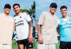 Invitado especial en La Florida: Joao Grimaldo visitó los entrenamientos de Sporting Cristal