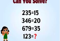 Comprueba tu inteligencia: resuelve el reto matemático en pocos segundos