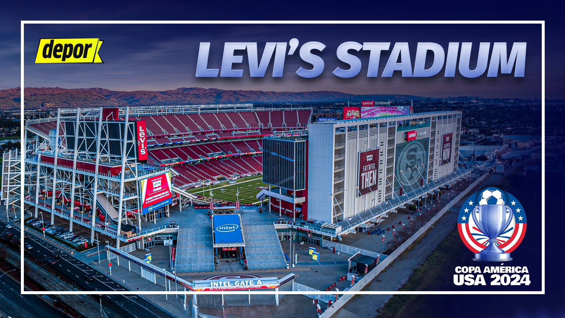 Estadio Levi's: historia y de qué partidos de Copa América será sede. (Diseño Depor)
