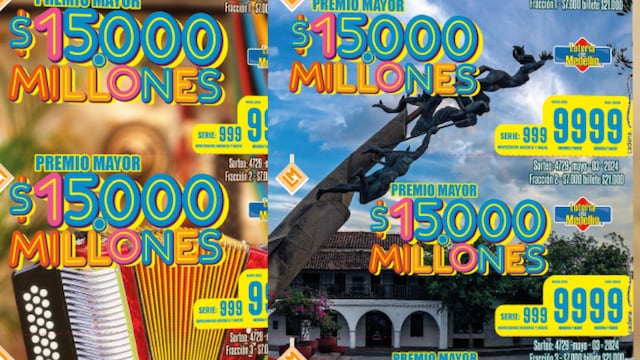 Número ganador de la Lotería de Medellín del 3 de mayo: ver resultados del sorteo