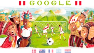 Perú vs. Francia: Google le dedica doodle a la Selección Peruana previo al partido
