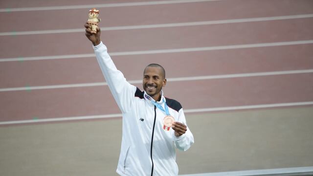 ¡Medalla de bronce para Perú! Mario Bazán subió al podio en 3000 metros con obstaculos [FOTOS]