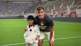 Un sueño en la cancha: Pérez Guedez sorprende a niño con hemofilia y pone el foco en una realidad invisible