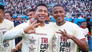 El campeón con toda su artillería: la alineación de Universitario ante Deportivo Garcilaso