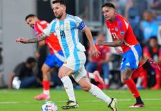 Chile vs. Argentina (0-1): resumen, gol y video del partido por la Copa América 2024