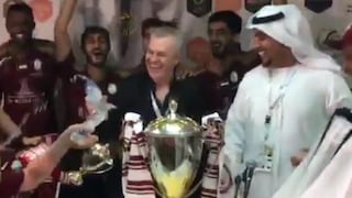 Goza campeón: la celebración de Javier Aguirre por su primer título con el Al Wahda [VIDEO]