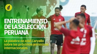 Selección peruana: la palabra de José Carvallo sobre los próximos amistosos y el inicio de las Eliminatorias