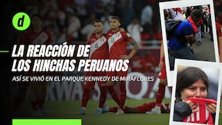 Perú sin Mundial: así fue la reacción de los peruanos en el parque Kennedy en Miraflores