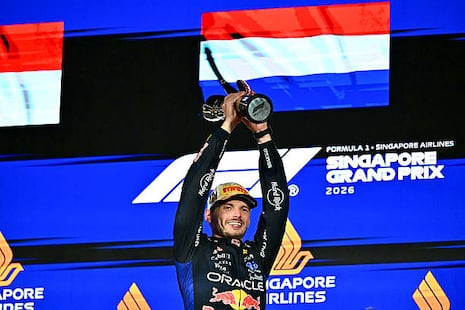 GP de Singapur: video, resumen y mejores momentos del triunfo de Max Verstappen en la F1