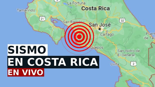 Temblor en Costa Rica hoy, lunes 10 de julio - hora, lugar del epicentro y magnitud vía RSN