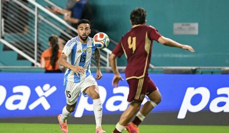 Por amistoso internacional: resumen, gol y video del Argentina vs. Venezuela (1-0)
