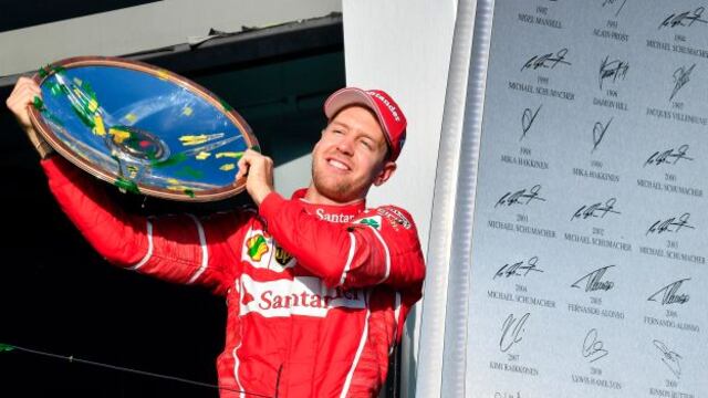 Vettel dio el primer golpe del 2017: el alemán se llevó el Gran Premio de Australia