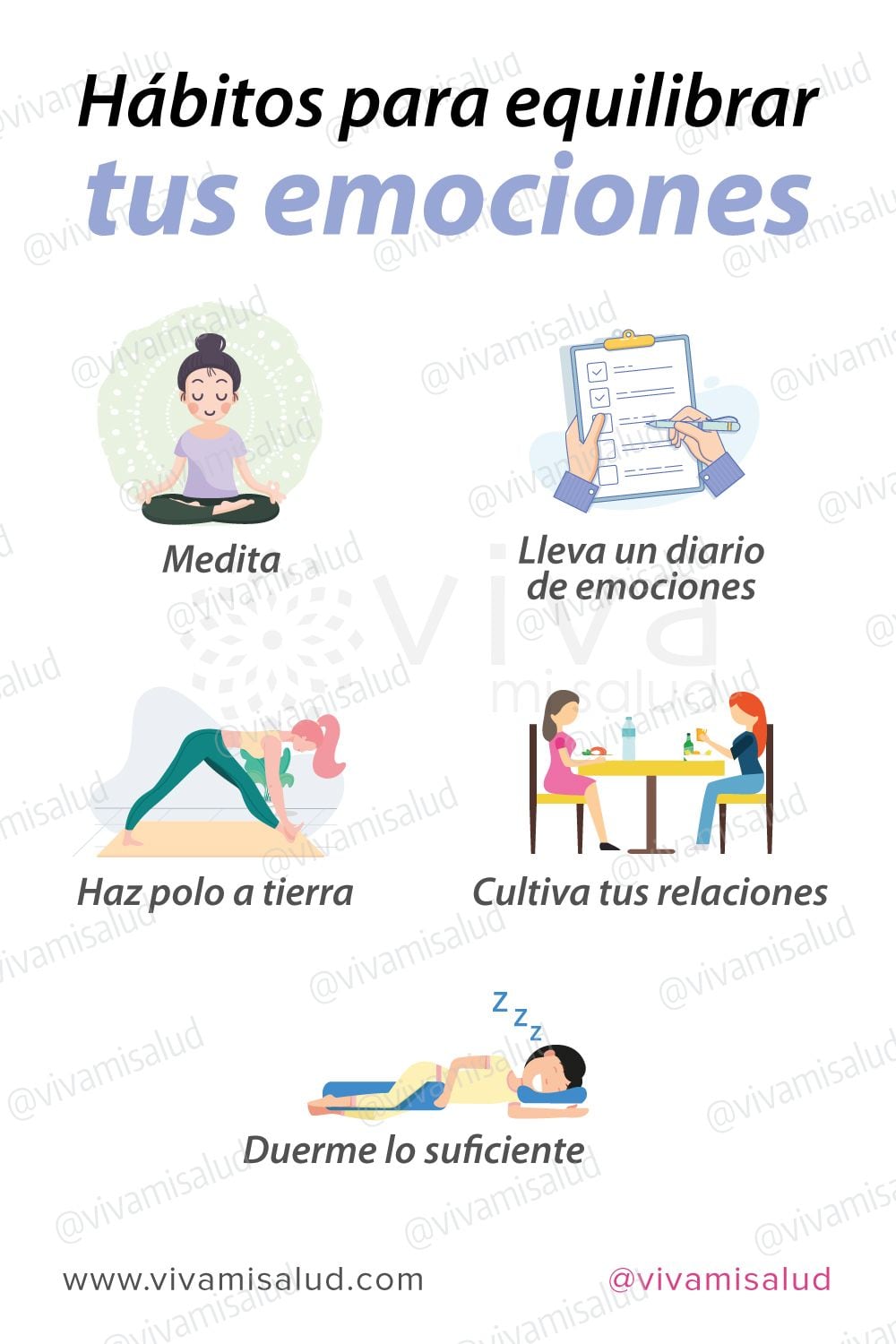 Frases por el Día de la Salud Mental: imágenes y mensajes para compartir el 10 de octubre (Foto: Pinterest).