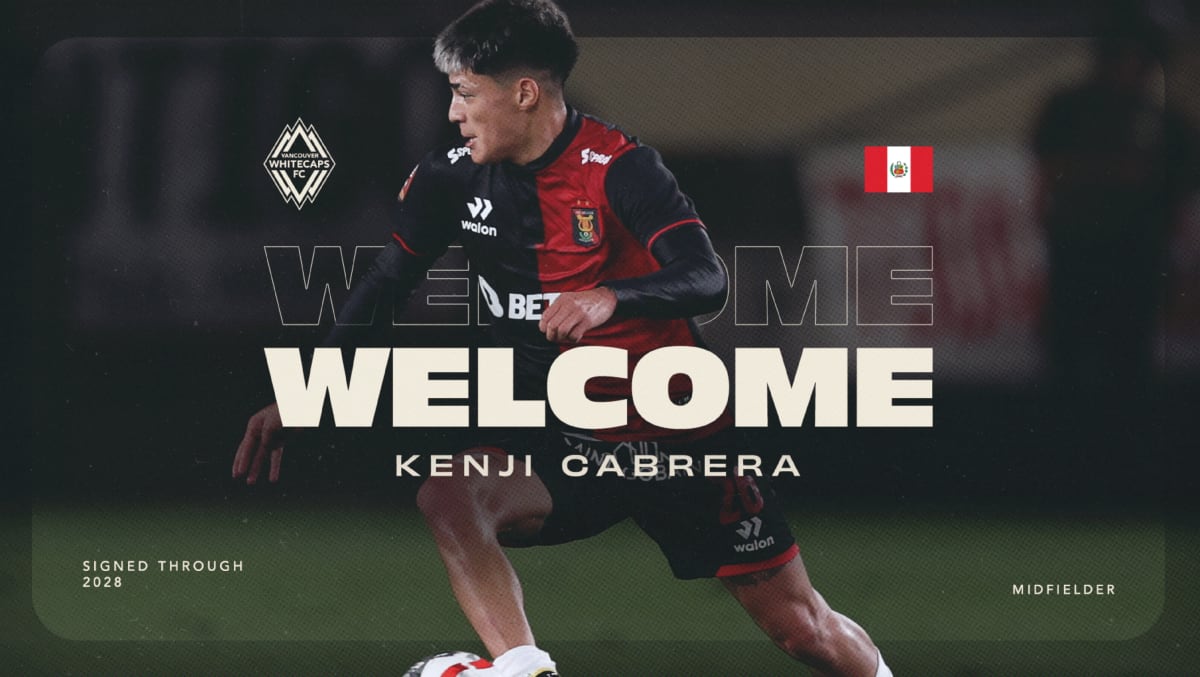 Kenji Cabrera incursionará en el fútbol del exterior en la MLS con equipo canadiense. (Foto: Vancouver Whitecups)