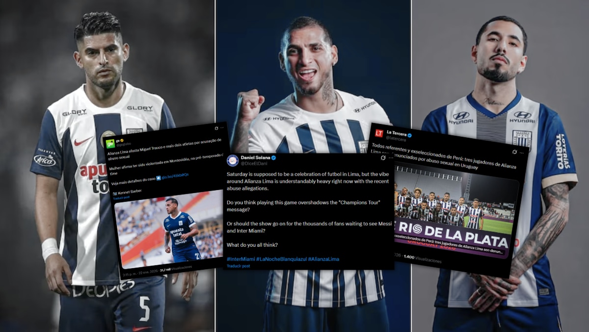 Medios internacionales reaccionan al caso de abuso sexual cometido por parte de 3 jugadores de Alianza Lima | Foto: Composición Depor
