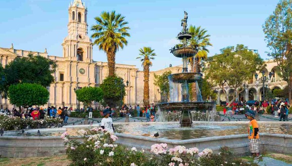 Plaza de Armas, Arequipa. (Foto: Shutterstock)