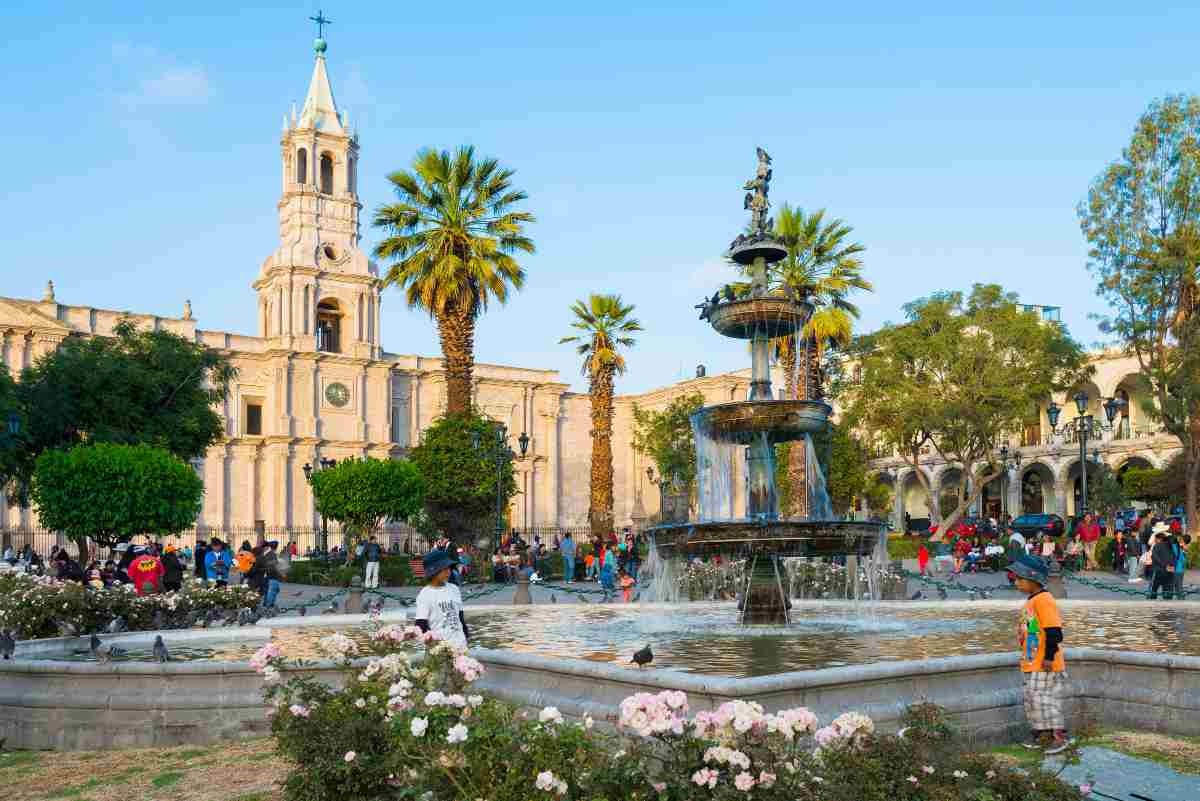 Plaza de Armas, Arequipa. (Foto: Shutterstock)