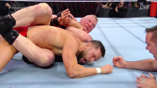 ¡Se enfadó! Brock Lesnar sometió a Finn Bálor y retuvo el título Universal en Royal Rumble 2019 [VIDEO]