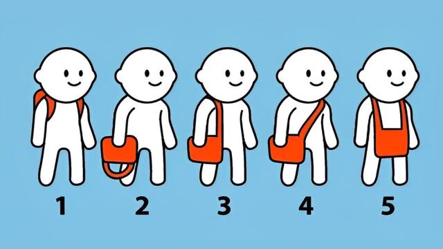 Entérate qué tipo de persona eres de acuerdo a la forma en que cargas tu mochila