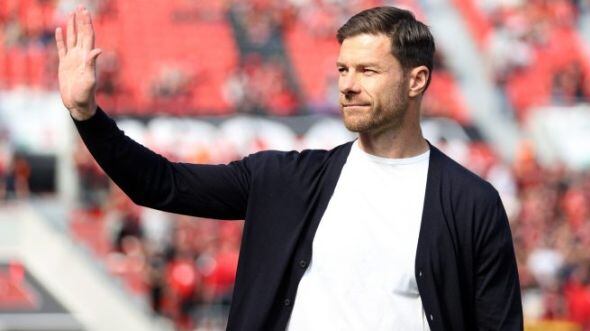 Xabi Alonso renovó con Bayer Leverkusen hasta 2026. (Foto: EFE)