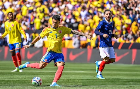 Colombia vs. Francia (1-3) con Luis Díaz y James Rodríguez: resumen con mejores jugadas y goles