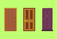 Choose one of the doors in the image to find out if you will be a successful person