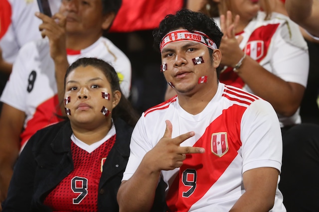 Cientos de hinchas de la Selección Peruana se congregaron en Matute para el duelo ante Nicaragua. (Foto: Jesús Saucedo / @photo.gec)