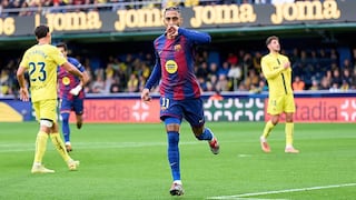 Barcelona vs. Villarreal (2-0): mejores jugadas, resumen y goles de Raphinha y Yamal