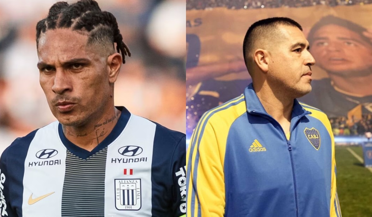 Riquelme contó que hubo interés por Guerrero en Boca Juniors. (Foto: Composición)