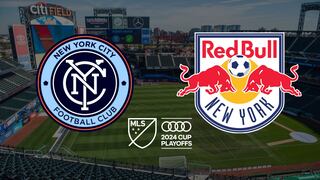 What time is NYC FC vs. New York RB matchup for the 2024 MLS Cup Playoffs and how do I watch live?