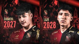 Melgar blinda a sus ‘joyas’: Kenji Cabrera y Matías Lazo renovaron con los ‘Rojinegros’