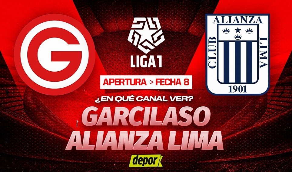 Alianza Lima y Garcilaso se enfrentan por la fecha 8 del Torneo Apertura 2025. (Diseño: Christian Marlow)