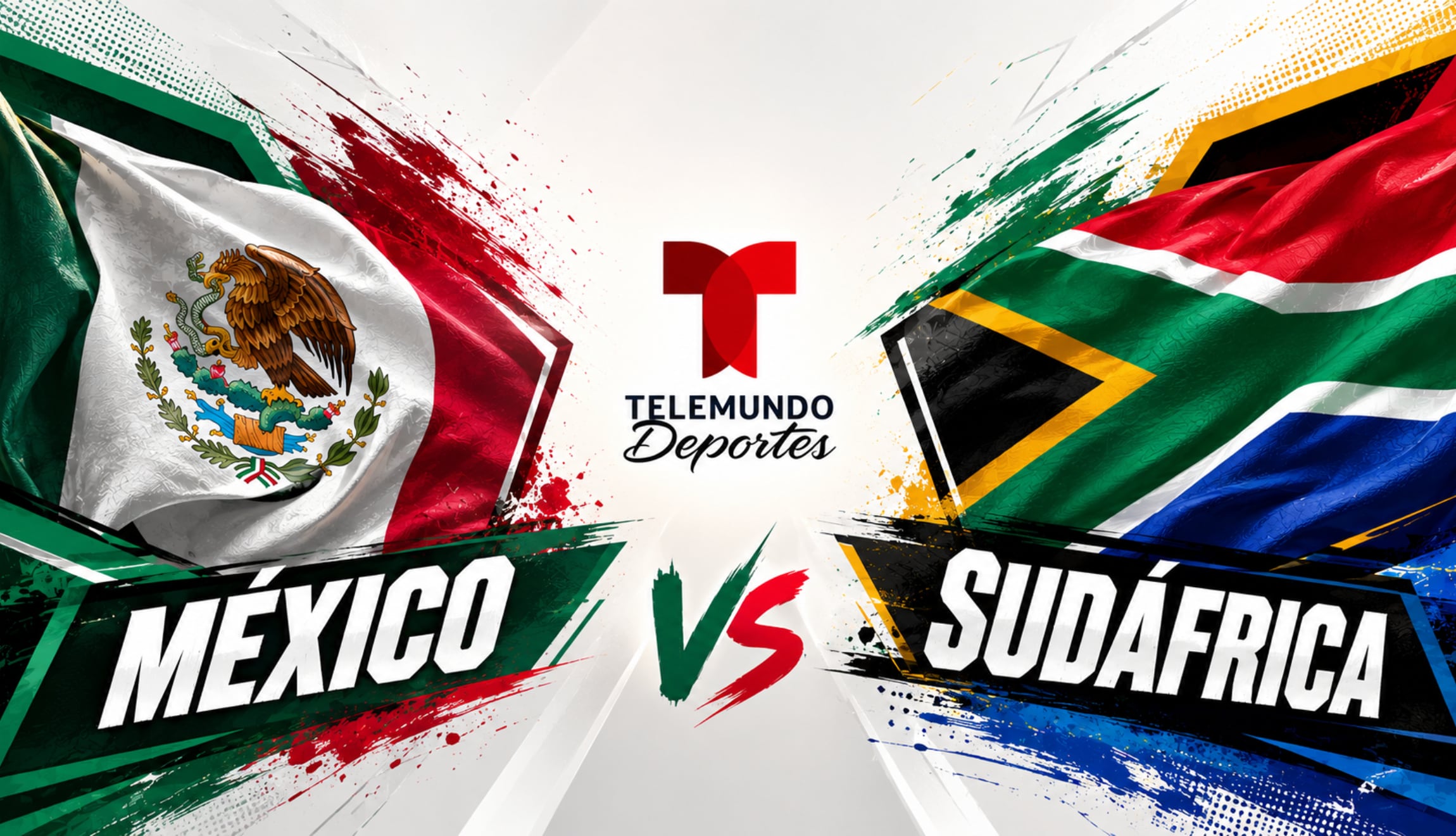 Señal de Telemundo Deportes en vivo y gratis para ver el juego de México vs. Sudáfrica en directo, este jueves 11 de junio, desde el Estadio Azteca por la Jornada 1 del Mundial 2026. (Foto: Imagen creada por Gestión Mix utilizando la IA de Chat GPT)
