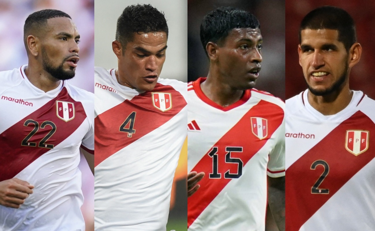 Conoce el presente de los defensas peruanos que militan en el exterior. (Foto: Composición)