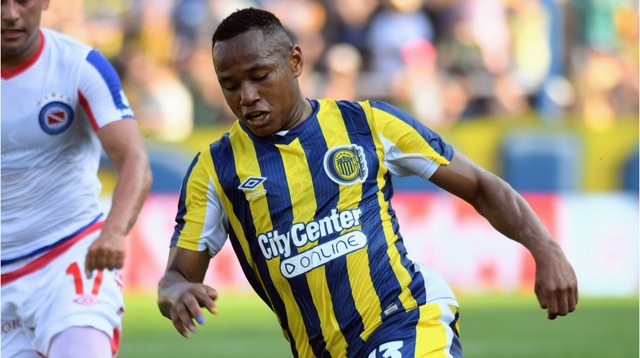 El colombiano Jaminton Campaz (23 años) juega en Rosario y está valorizado en 8 millones de euros. (Foto: Agencias)