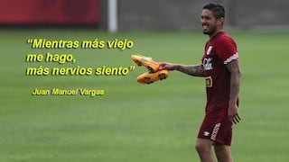 Perú vs. Venezuela: las mejores frases de nuestros jugadores antes del encuentro (FOTOS)