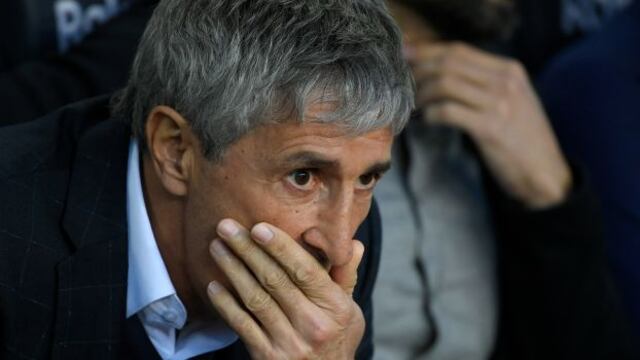 Anuncio inminente: FC Barcelona resolverá la salida de Quique Setién el lunes