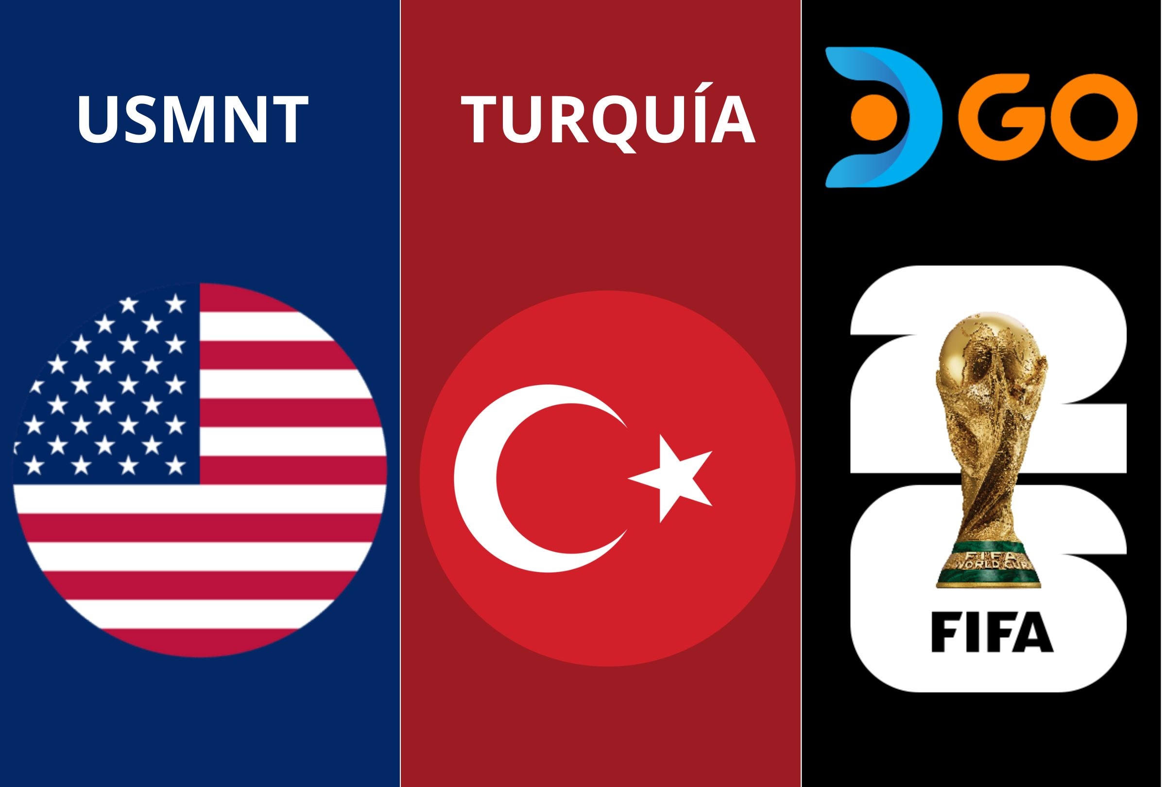 DirecTV y DGO Online transmiten el partido entre Estados Unidos vs. Turquía EN VIVO y EN DIRECTO en el SoFi Stadium ubicado en Inglewood, California, Estados Unidos. (Foto: Composición Depor)