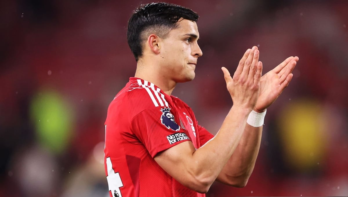 Ramón Sosa registró 23 partidos con Nottingham Forest en la temporada 2024-25. (Foto: Getty Images)
