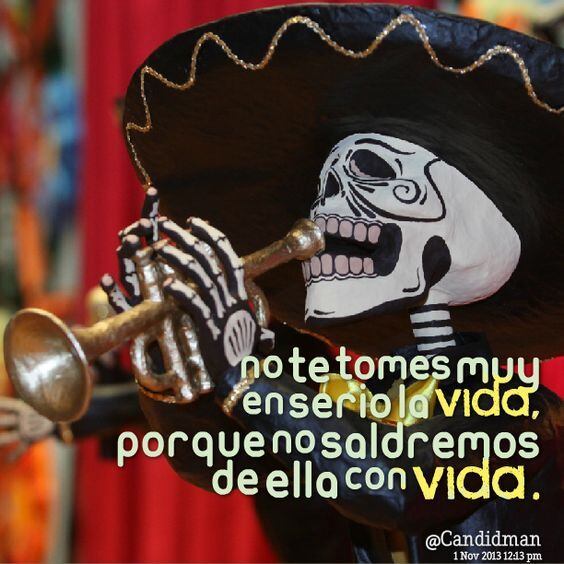 Frases por el Día de Muertos: imágenes y mensajes para dedicar el 2 de noviembre (Foto: Pinterest).