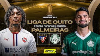 Liga de Quito vs. Palmeiras: fecha, horario y canales de TV por Copa Libertadores 2025