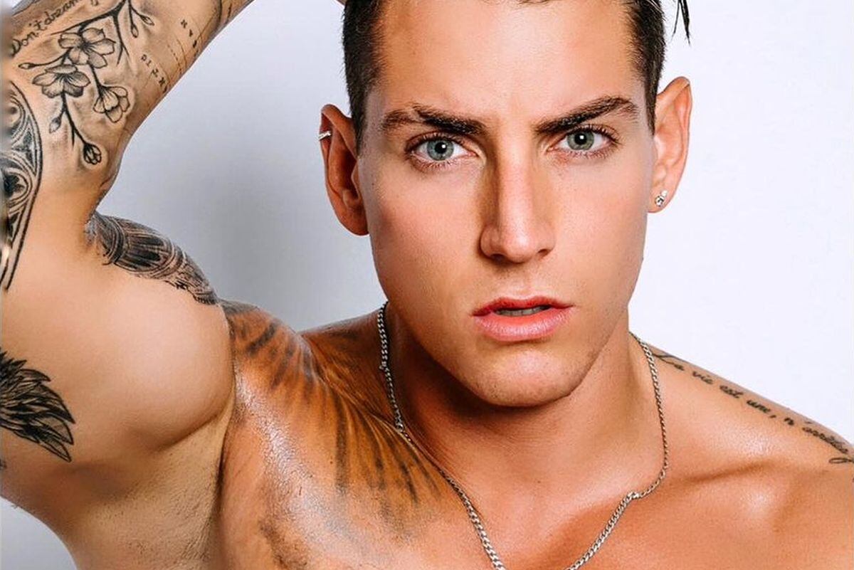 El modelo argentino reveló que la pasó mal en Estados Unidos (Foto: Agustín Fernández / Instagram)