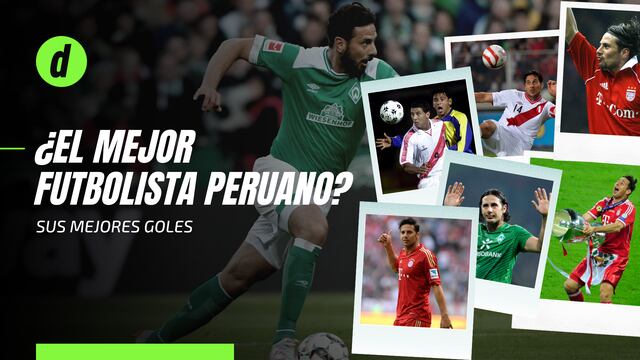¿Pizarro es el mejor futbolista peruano en el extranjero?: disfruta sus mejores goles