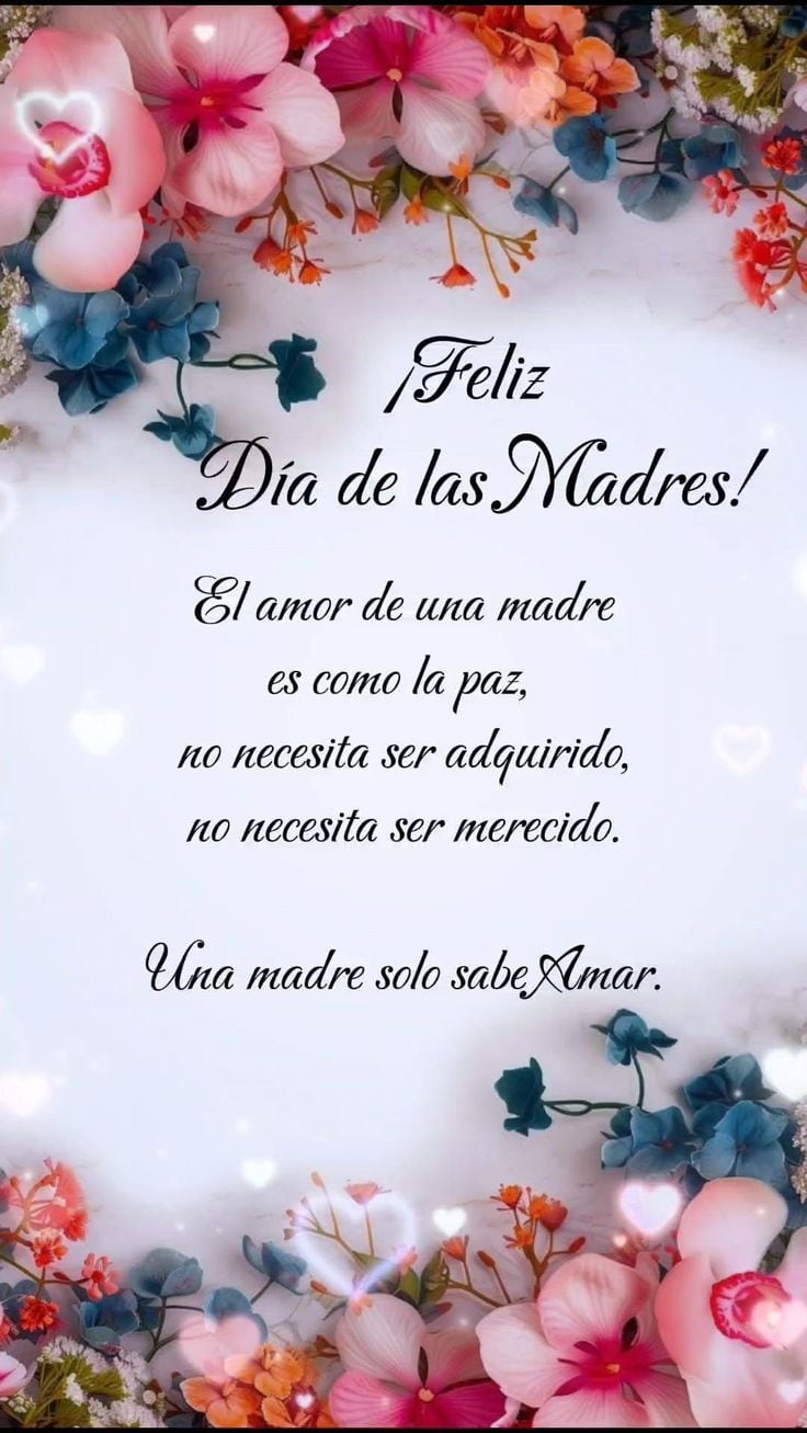 Elige una de estas 20 imágenes para celebrar un ¡Feliz Día de las Madres 2026! este domingo 10 de mayo en México, para dedicarlas vía WhatsApp. (Foto: Pinterest)