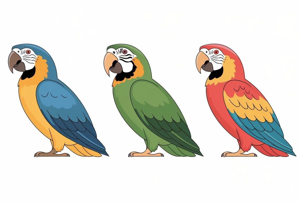 Test visual: escoge uno de los loros en esta imagen para descubrir si eres una persona alegre (Foto: Depor).