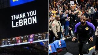¡A lo grande! LeBron James regresó a Cleveland con video tributo y conmovedora ovación [VIDEO]