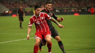 Primera derrota con James: Bayern perdió por penales ante Arsenal por la International Champions Cup