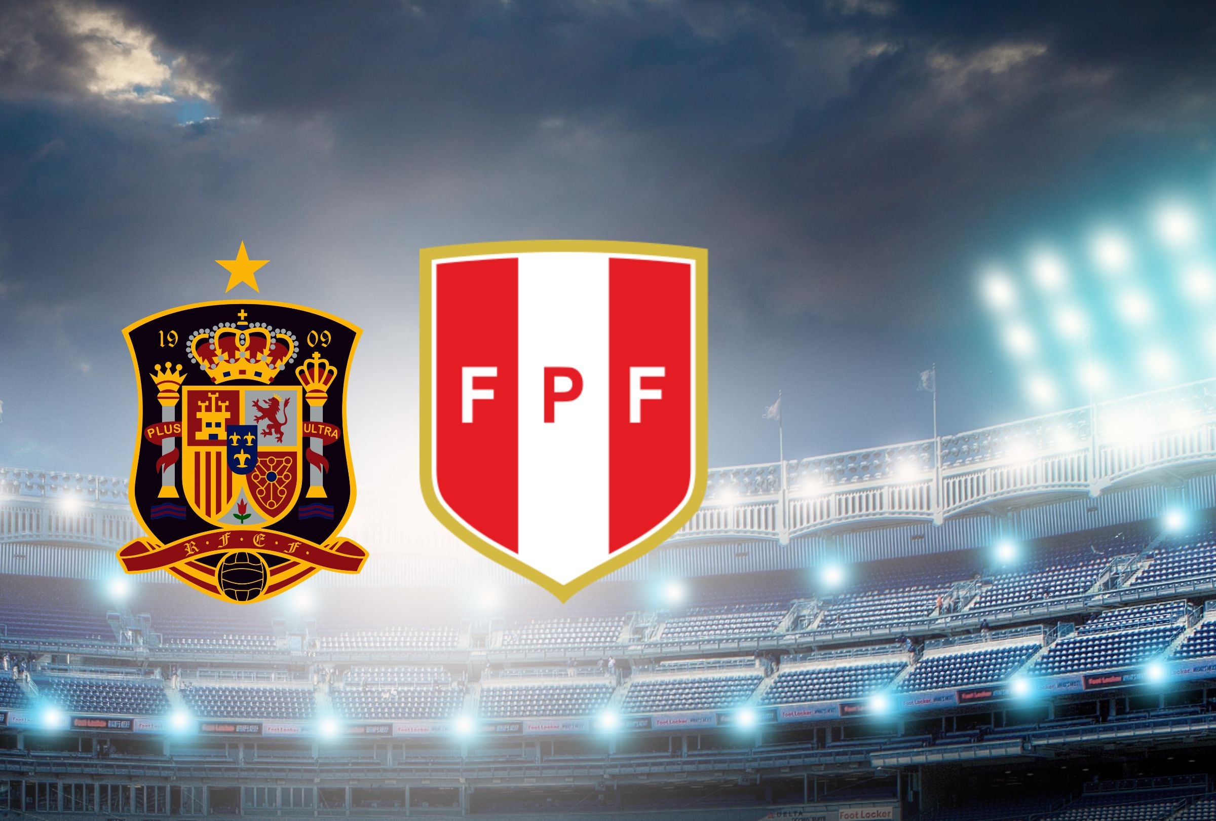 El España vs. Perú por un amistoso internacional previo al Mundial de Fútbol 2026 es un partido que apunta a ser intenso de principio a fin. (Foto: Composición Canva - Depor)
